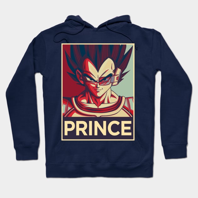 Prince of the Saiyans Hoodie by Insanity_Saint